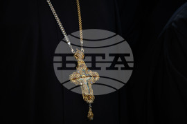 Бургас - храм "Св. св. Кирил и Методий" - сливенски митрополит Арсений - служба