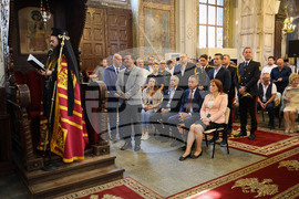 Бургас - храм "Св. св. Кирил и Методий" - сливенски митрополит Арсений - служба