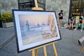 Бургас - Джосефин Карусо и Евелин Георгиев - „От море до море" - изложба