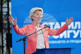 Пловдив - ГЕРБ-СДС - предизборно събитие - Урсула фон дер Лайен