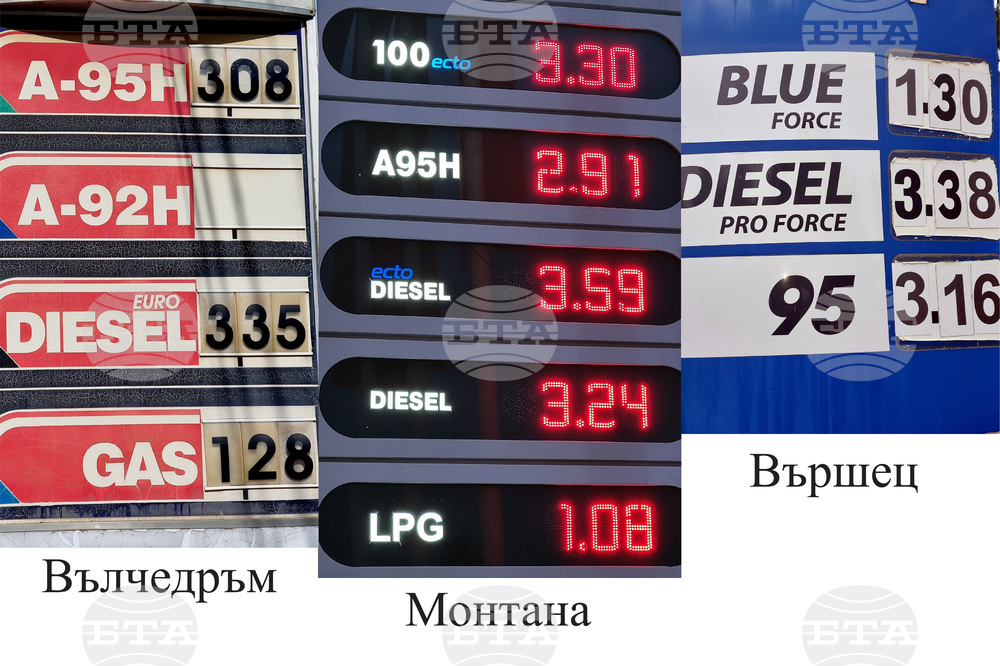 Горивата в Монтанско са с различни цени в областния център и малките селища