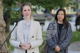 Ден на българо-унгарското приятелство - изложба - откриване - Сандра Мишкеди