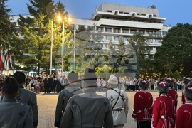 Казанлък - тържествена заря-проверка