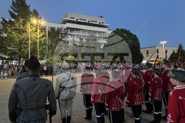 Казанлък - тържествена заря-проверка