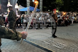 Казанлък - тържествена заря-проверка