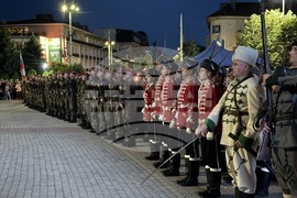 Казанлък - тържествена заря-проверка
