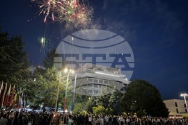 Казанлък - тържествена заря-проверка