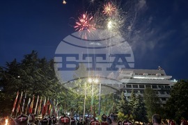 Казанлък - тържествена заря-проверка