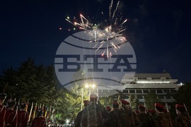 Казанлък - тържествена заря-проверка