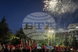 Казанлък - тържествена заря-проверка