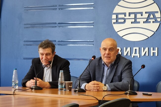 Председателят на коалицията „Граждански блок“ Иван Гешев представи листата на коалицията в 05 МИР Видин