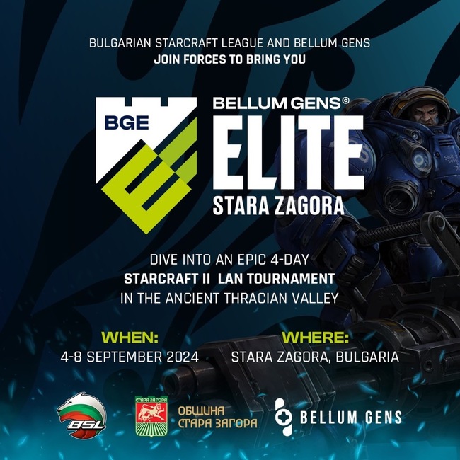 Община Стара Загора: Ясна е програмата на дългоочаквания турнир по електронни състезания Bellum Gens Elite Stara Zagora 2024