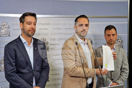 Столична община - ПП-ДБ-СС - брифинг