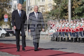 Румен Радев - Вахагн Хачатурян - официално посрещане
