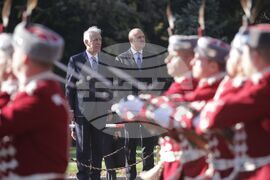 Румен Радев - Вахагн Хачатурян - официално посрещане