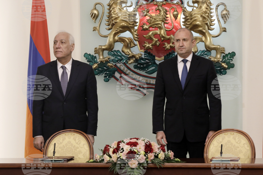 Румен Радев - Вахагн Хачатурян - среща