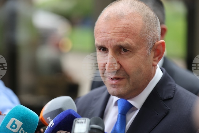 Румен Радев - брифинг