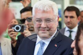 Малко Търново - ГКПП - турски посланик Мехмет Саит Уянък - посещение