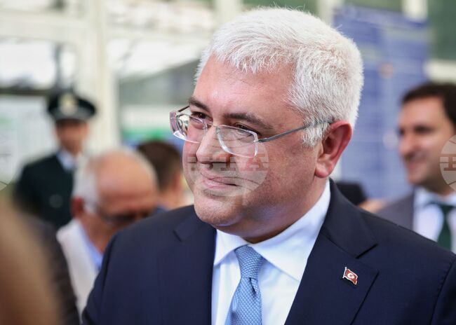 Малко Търново - ГКПП - турски посланик Мехмет Саит Уянък - посещение