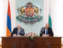 Снимка: Президентство - държавното посещение на арменския президент у нас