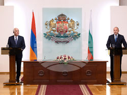 Снимка: Президентство - държавното посещение на арменския президент у нас