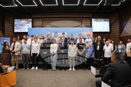 Конкурс по програмиране „CodeIT“ - президент - награди - връчване