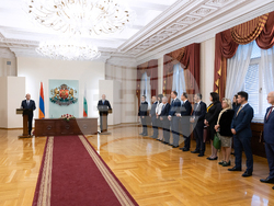 Снимка: Президентство - държавното посещение на арменския президент у нас