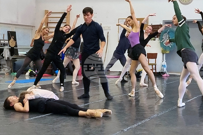 Русе - балет - репетиция