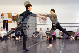 Русе - балет - репетиция