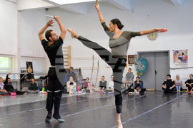 Русе - балет - репетиция