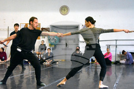 Русе - балет - репетиция