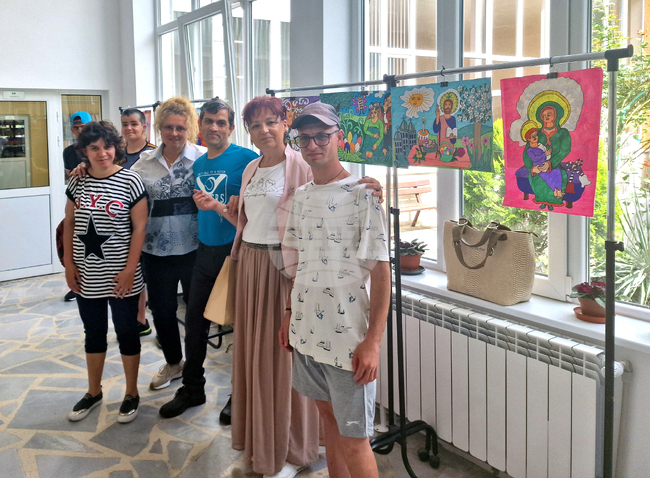 Разград - библиотека - изложба