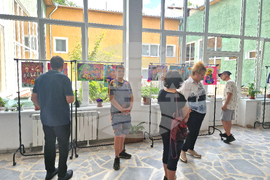 Разград - библиотека - изложба