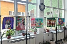 Разград - библиотека - изложба