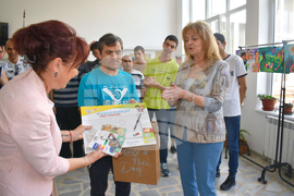 Разград - библиотека - изложба