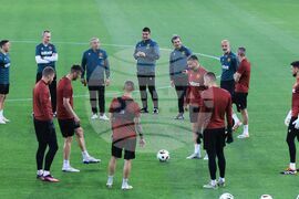 Румъния - футбол - Национален отбор - тренировка