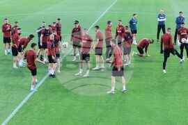 Румъния - футбол - Национален отбор - тренировка