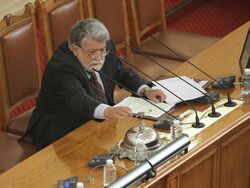 Четиридесет и осмо Народно събрание - първо заседание - откриване - Вежди Рашидов
