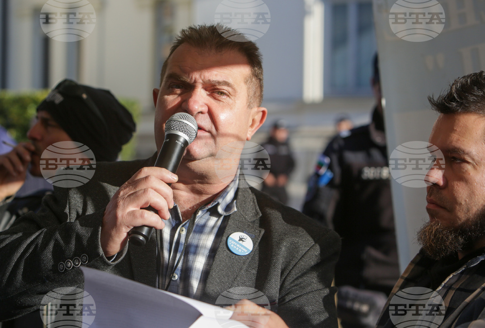 Two Different Protests Held Outside National Assembly During Parliament's Opening Session