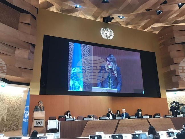 Швейцария  - ООН - Велислава Петрова