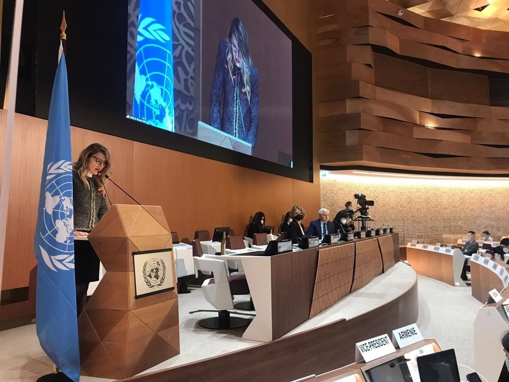 България осъди агресията срещу Украйна и изрази загриженост   във връзка с последиците й за спазването на правата на човека и   за международната сигурност на форуми на високо ниво   на ООН в Женева