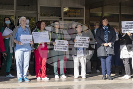 Добрич - медици - протест - Снимка: Александра Антонова 