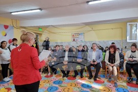 Село Стражец - БЧК - Турски червен полумесец - училища - трапезарии - топъл обяд