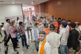 Индия - избори - централата на "Бхаратия Джаната" в Делхи