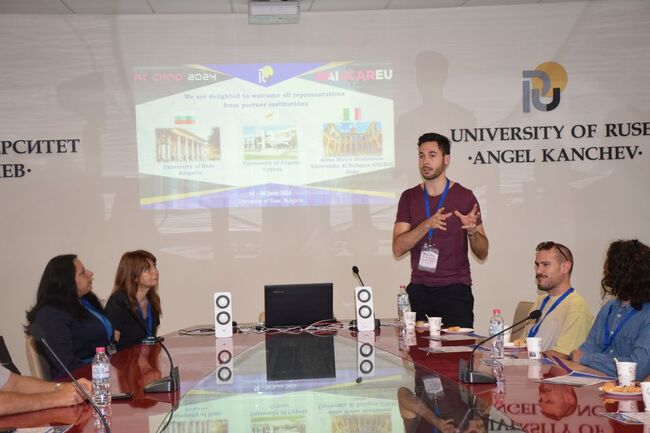 В Русенския университет беше открит Международен лагер за изкуствен интелект