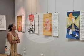 Бургас - изложба - „Пробуждане между редовете“