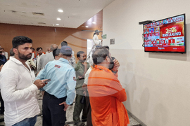 Индия - избори - централата на „Бхаратия Джаната“ в Делхи