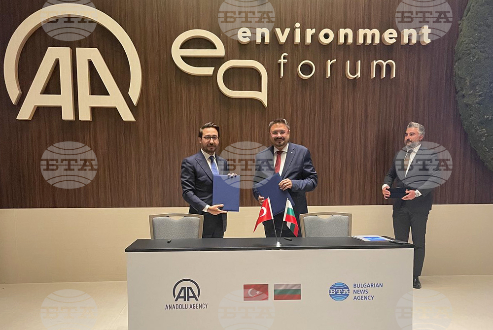 Турция - БТА и Анадолската агенция подписаха споразумение за размяна на новини