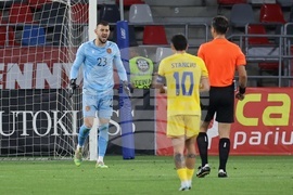 Румъния - футбол - национални отбори - приятелска среща