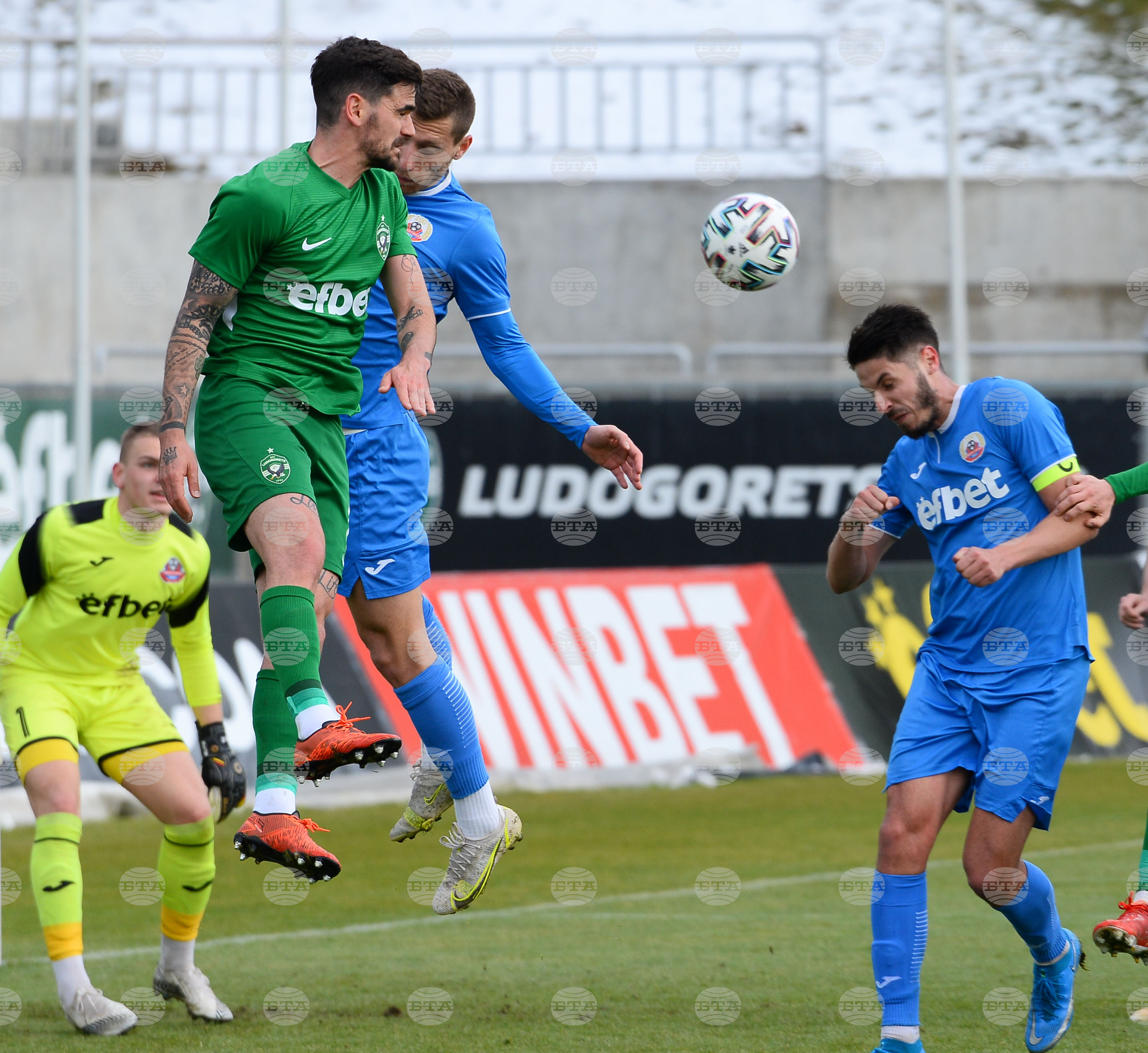 Разград - футбол – Монтана - Лудогорец